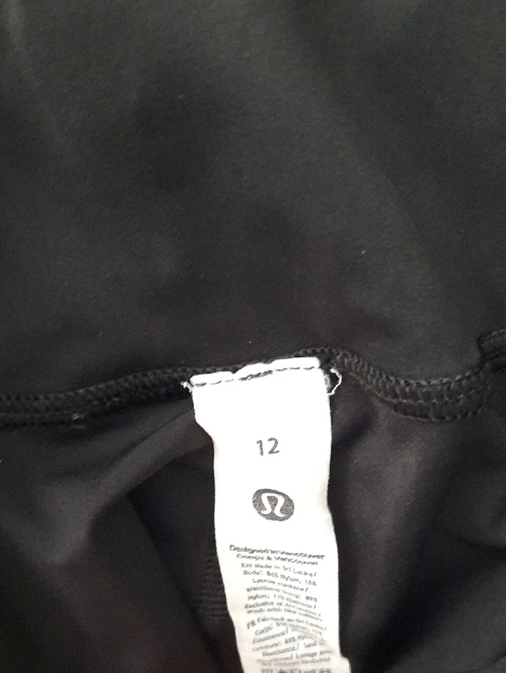 lululemon athletica Black Leggings with Size Tag - Picture 2 of 5
